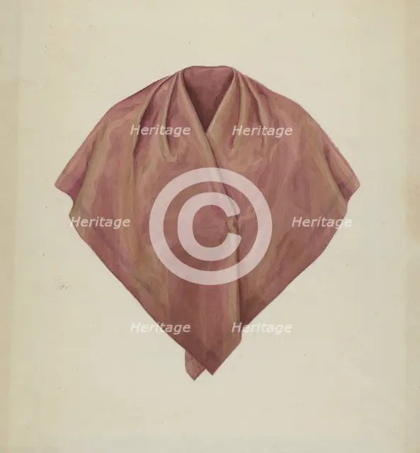 Shaker Kerchief, c. 1936. Creator: Betty Fuerst.