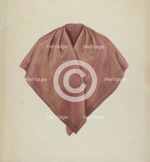 Shaker Kerchief, c. 1936. Creator: Betty Fuerst.