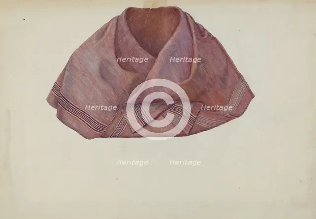 Shaker Kerchief, c. 1936. Creator: Helen E. Gilman.