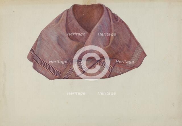 Shaker Kerchief, c. 1936. Creator: Helen E. Gilman.