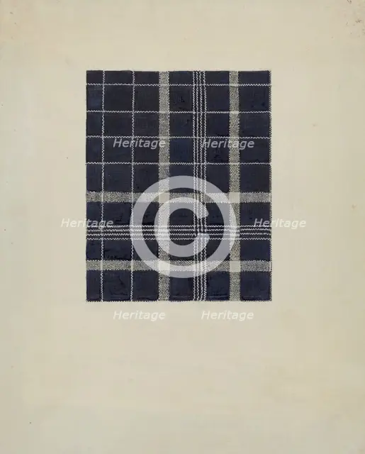 Shaker Kerchief, c. 1936. Creator: Lucille Chabot.