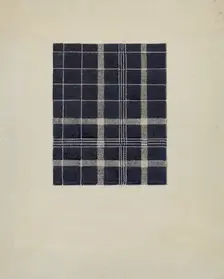 Shaker Kerchief, c. 1936. Creator: Lucille Chabot