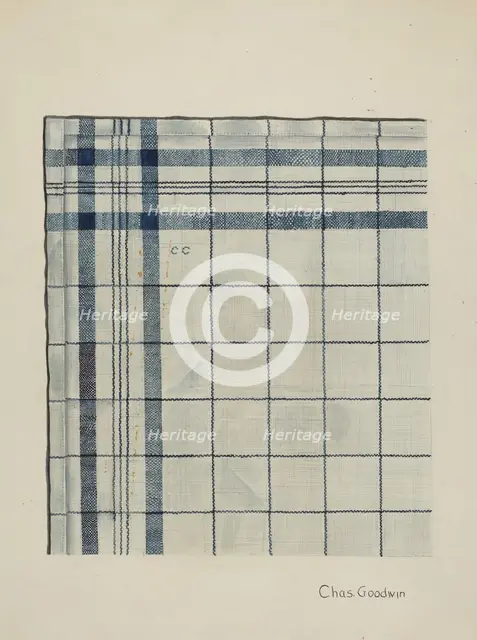 Shaker Kerchief, c. 1937. Creator: Charles Goodwin.