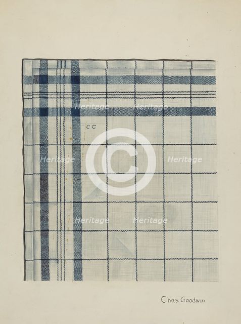 Shaker Kerchief, c. 1937. Creator: Charles Goodwin.