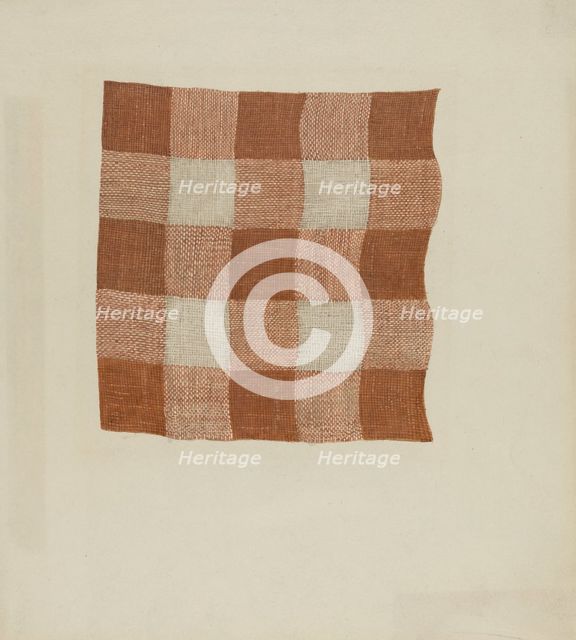 Shaker Linen, 1935/1942. Creator: George Constantine;Constantine, George.