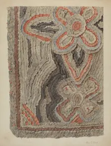 Shaker Rug 1935/1942. Creator: Alois E. Ulrich
