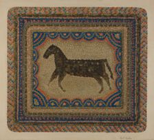 Shaker Rug, 1935/1942. Creator: George V. Vezolles