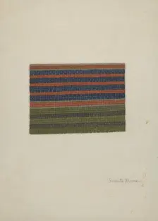 Shaker Rug, 1935/1942. Creator: Mona Brown