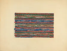 Shaker Rug Strip, c. 1936. Creator: Lucille Chabot