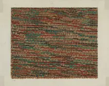 Shaker Rug Strips, 1935/1942. Creator: Lucille Chabot