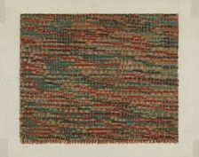 Shaker Rug Strips, 1935/1942. Creator: Lucille Chabot