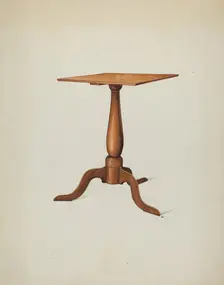 Shaker Stand, c. 1936. Creator: Ray Holden