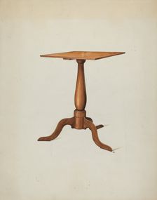 Shaker Stand, c. 1936. Creator: Ray Holden