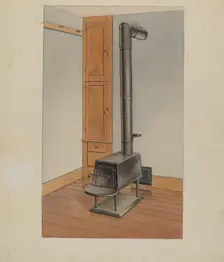 Shaker Stove, c. 1938. Creator: John W Kelleher