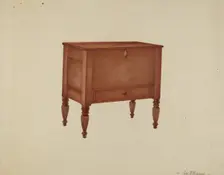Shaker Sugar Chest, 1935/1942. Creator: George V. Vezolles