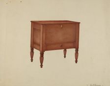 Shaker Sugar Chest, 1935/1942. Creator: George V. Vezolles