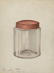 Shaker Sugar Jar, 1941. Creator: Charles Goodwin