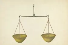 Shaker Scales, 1935/1942. Creator: George V. Vezolles