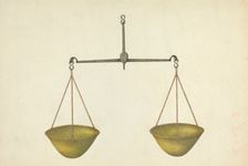 Shaker Scales, 1935/1942. Creator: George V. Vezolles