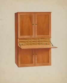 Shaker Secretary, 1935/1942. Creator: John W Kelleher