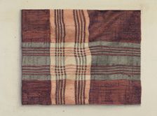 Shaker Silk Kerchief, 1935/1942. Creator: Helen E. Gilman