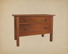 Shaker Table, c. 1938. Creator: Orville A. Carroll