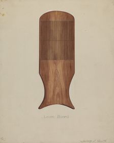 Shaker Tape Loom, 1935/1942. Creator: Irving I. Smith