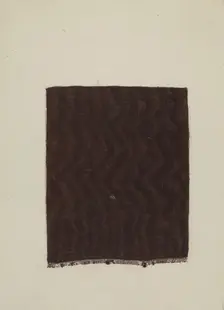 Shaker Textile, c. 1936. Creator: Elizabeth Moutal