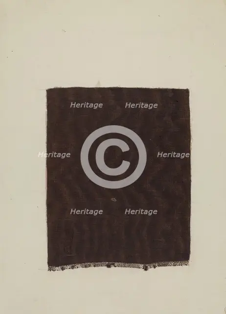 Shaker Textile, c. 1936. Creator: Elizabeth Moutal.