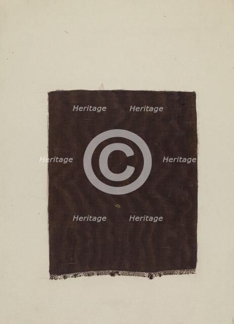 Shaker Textile, c. 1936. Creator: Elizabeth Moutal.