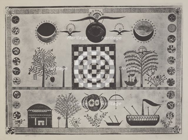 Shaker Visionary Image, 1935/1942. Creator: Unknown.
