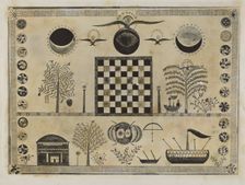 Shaker Visionary Image, 1935/1942. Creator: Unknown