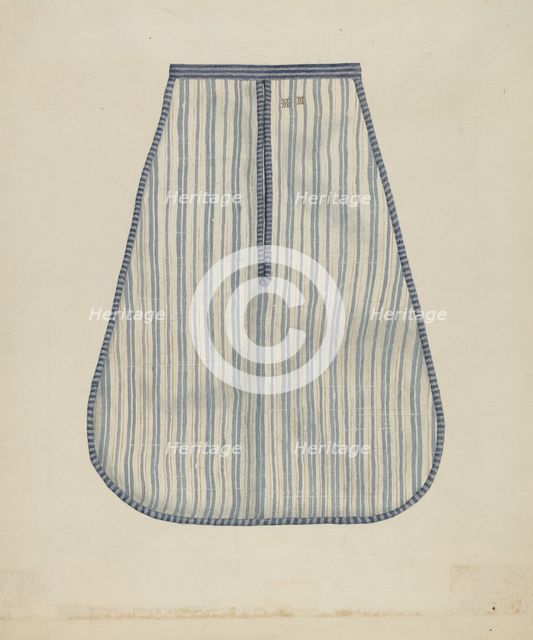 Shaker Woman's Money Bag, c. 1936. Creator: Ingrid Selmer-Larsen.