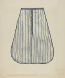 Shaker Woman's Money Bag, c. 1936. Creator: Ingrid Selmer-Larsen