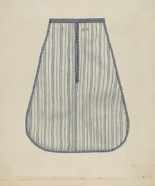 Shaker Woman's Money Bag, c. 1936. Creator: Ingrid Selmer-Larsen
