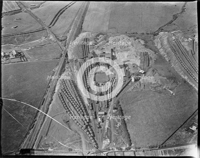 Shakerley Colliery Wellington Pit, Tyldesley, Greater Manchester, c1930s. Creator: Arthur William Hobart.