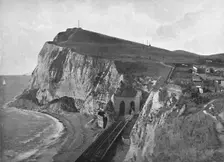 Shakespeare Cliff, Dover c1896. Artist: Poulton & Co