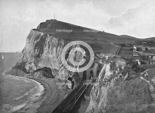 'Shakespeare Cliff, Dover', c1896. Artist: Poulton & Co.