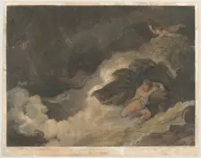 Shakespeare's Tempest (Macklin's British Poets), 1798. Creator: Francesco Bartolozzi