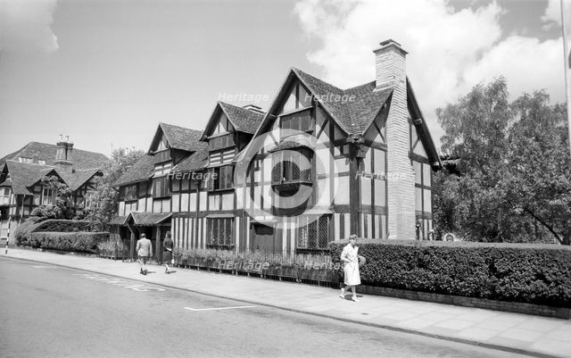 Shakespeare's Birthplace, Stratford-upon-Avon, Warwickshire, 1945-1980. Artist: Eric de Maré