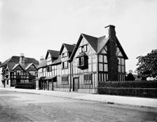 Shakespeare's birthplace, Stratford-upon-Avon, Warwickshire, late 19th Century. Artist: Henry Taunt