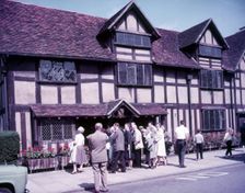 Shakespeare's birthplace, Stratford-on-Avon, Warwickshire, c1955. Creator: Arthur Charles Kirby Ware