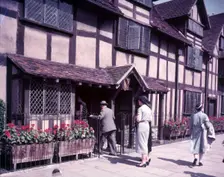 Shakespeare's birthplace, Stratford-on-Avon, Warwickshire, c1955. Creator: Arthur Charles Kirby Ware