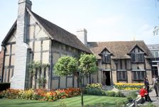Shakespeare's House, Stratford-upon-Avon, Warwickshire. Artist: J Allen