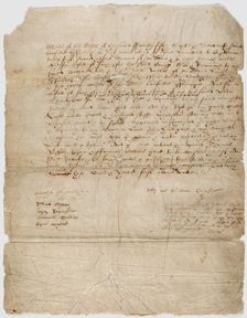 Shakespeare's Last Will, 25 March 1616, 1616