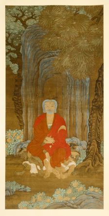 Shakyamuni under the Bodhi Tree, 1600-50. Creator: Unknown