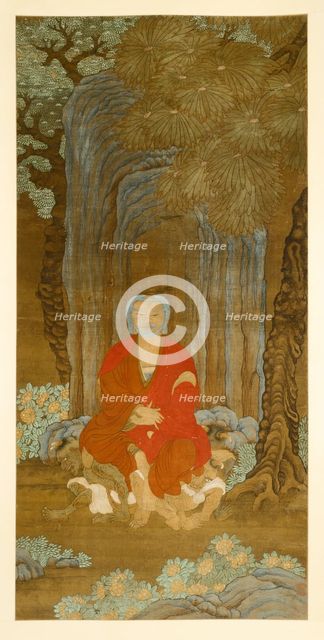Shakyamuni under the Bodhi Tree, 1600-50. Creator: Unknown.
