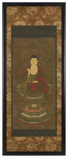 Shakyamuni preaching, Muromachi period, 16th century. Creator: Unknown