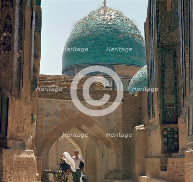Shah-I Zindeh group of mausoleums, 14th century. Artist: Unknown