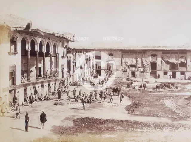 Shah Shoujah's old palace, Bala Hissar, Kabul, Afghanistan, c1879. Creator: Unknown.
